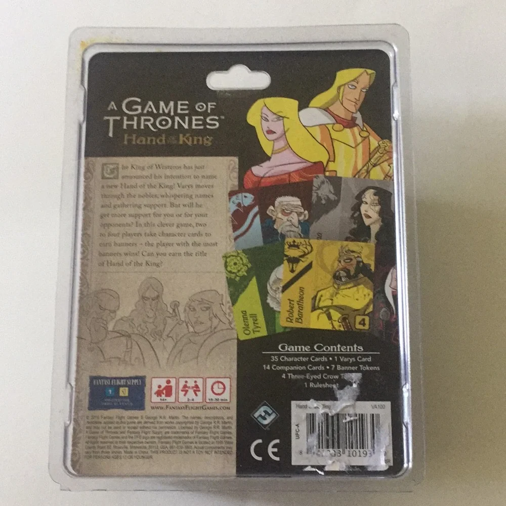 5/$15 Game of Thrones card game